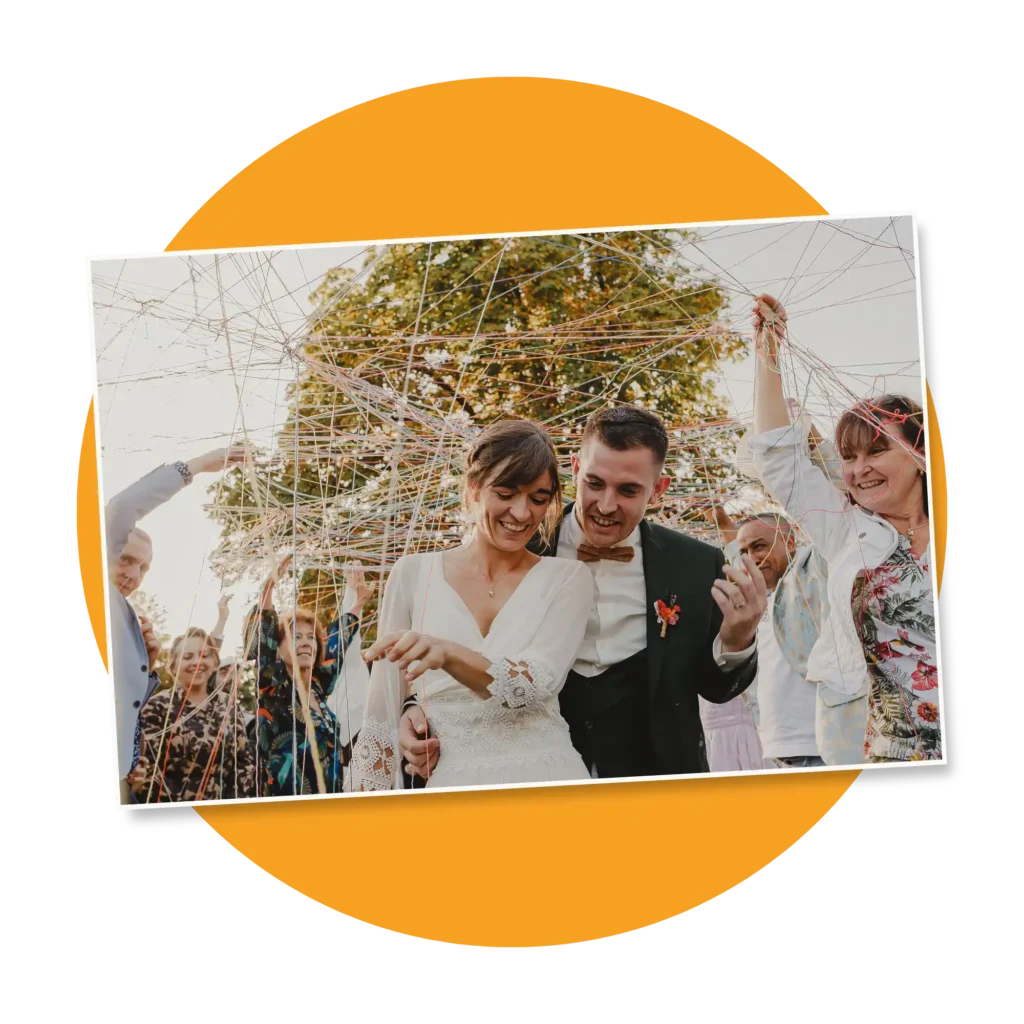 Mariage sensible et déjanté au Domaine de Grand Maison